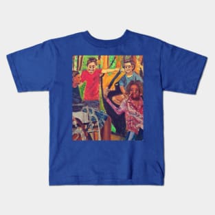 Artwork on Inclusivity Kids T-Shirt